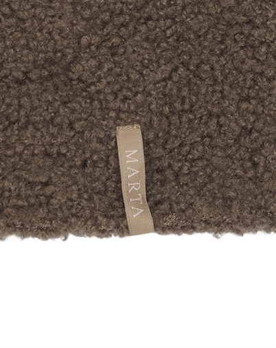  Marta du Chateau - MDCCleore Teddy Balaklava - Brown